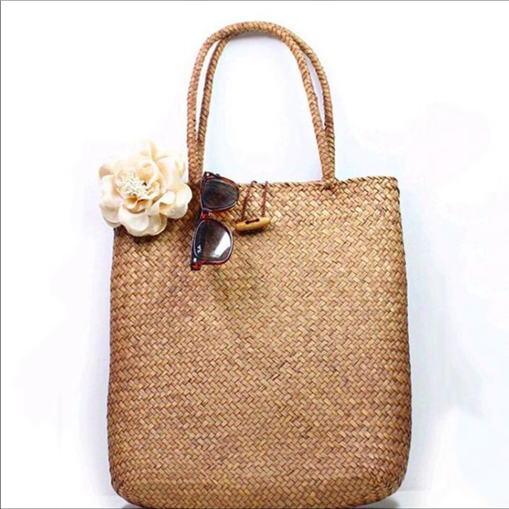 Handmade Rattan Tote